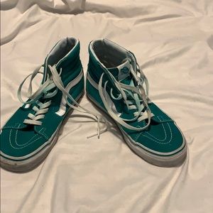 Green high top vans